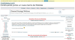 Desktop Screenshot of mostolessur.com