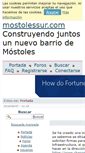 Mobile Screenshot of mostolessur.com